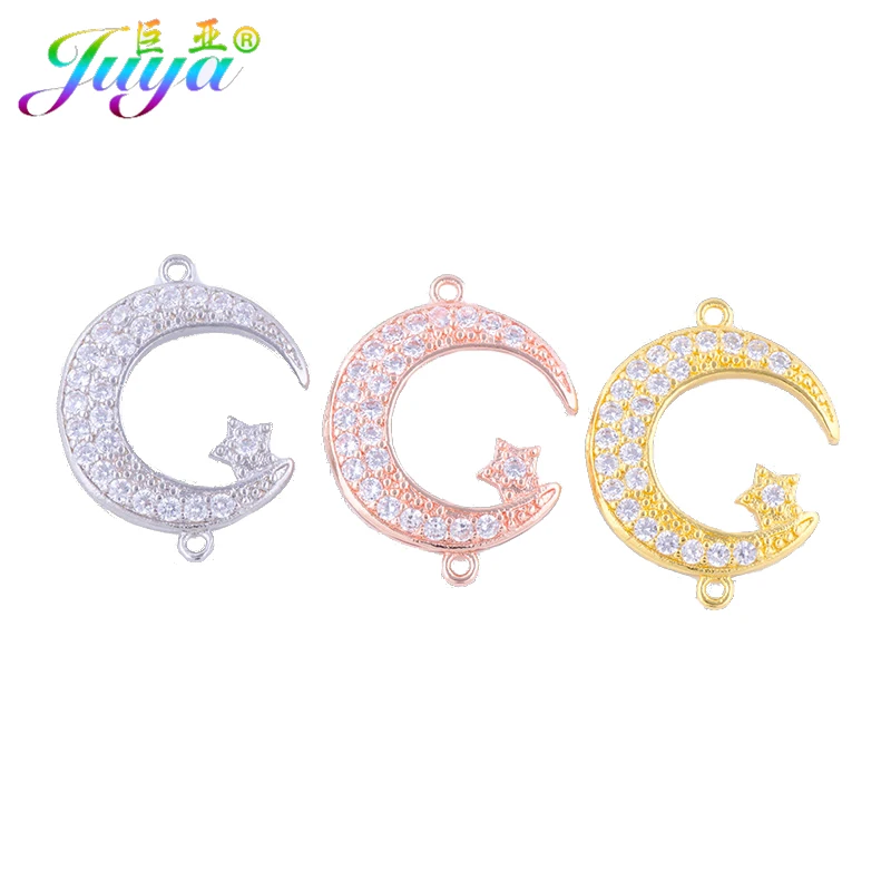 Juya DIY Religious Islamic Jewelry Components Qamis Allah Crescent Moon Connectors For Handmade Muslim Jewelry Making Supplies
Juya DIY Religious Islamic Jewelry Components Qamis Allah Crescent Moon Connectors For Handmade Muslim Jewelry Making Supplies