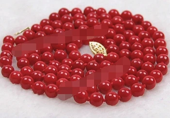 huij 004725 35"LONG Japan Red Coral Round Beads Necklace
huij 004725 35"LONG Japan Red Coral Round Beads Necklace