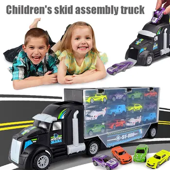 Receive A Car Transporter Storage Car Storage Carrier Multicolor Mini Big Toy Collection Show Hobby Cute Diecast Toy Model Gift
Receive A Car Transporter Storage Car Storage Carrier Multicolor Mini Big Toy Collection Show Hobby Cute Diecast Toy Model Gift