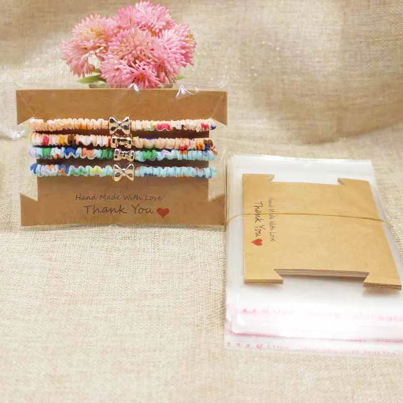 12*8cm two design handmade hair band packing card kraft thank you hair clip ornaments display card 100pcs+100pcs plastic bag
12*8cm two design handmade hair band packing card kraft thank you hair clip ornaments display card 100pcs+100pcs plastic bag