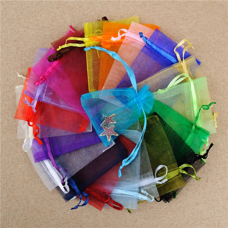 100pcs 10x15cm Organza Bags Wedding Party Candy Chocolate Cake Box Gift Box Packaging Bags Jewelry Display Drawstring Pouches
100pcs 10x15cm Organza Bags Wedding Party Candy Chocolate Cake Box Gift Box Packaging Bags Jewelry Display Drawstring Pouches