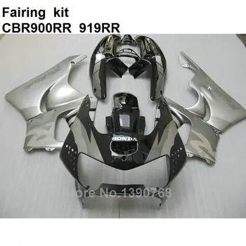 ABS plastic motorcycle fairings for Honda silver black CBR900RR 1998 1999 fairing kit CBR 919RR CBR 900RR 98 99 IY27
ABS plastic motorcycle fairings for Honda silver black CBR900RR 1998 1999 fairing kit CBR 919RR CBR 900RR 98 99 IY27