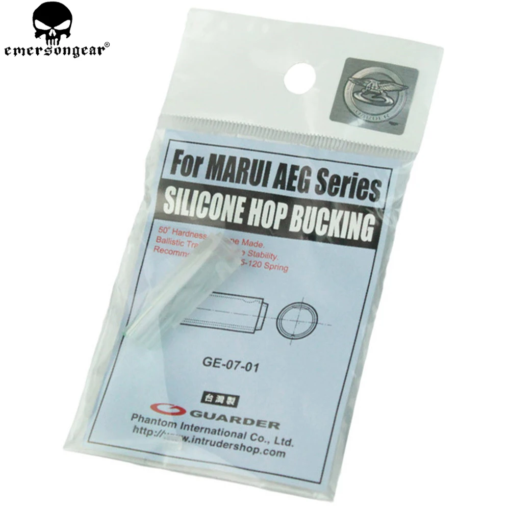 EMERSONGEAR Guarder Improved Hop Up Bucking, 50 hard type transparent Airsoft AEG Hunting Accessories
EMERSONGEAR Guarder Improved Hop Up Bucking, 50 hard type transparent Airsoft AEG Hunting Accessories