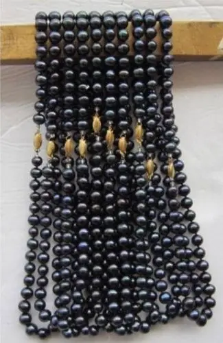 FREE shipping>>NEW! wholesale 10PCS 8-9mm TAHITIAN pearl necklace 18"ZRW4594 6.07
FREE shipping>>NEW! wholesale 10PCS 8-9mm TAHITIAN pearl necklace 18"ZRW4594 6.07