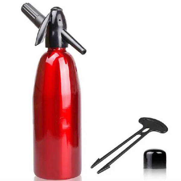 Aluminum Soda Syphon CO2 Dispenser 1000ML for Wholesale Soda Siphon Soda Water Machine
Aluminum Soda Syphon CO2 Dispenser 1000ML for Wholesale Soda Siphon Soda Water Machine