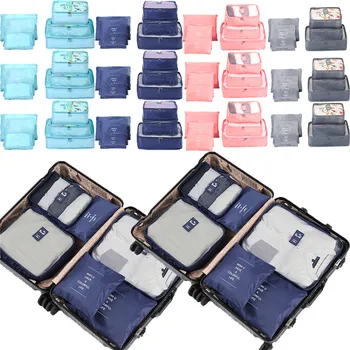 6 Pcs/Set Travel Storage Bags Clothes Packing Cube Luggage Organizer Pouch Bag 2019 Hot
6 Pcs/Set Travel Storage Bags Clothes Packing Cube Luggage Organizer Pouch Bag 2019 Hot