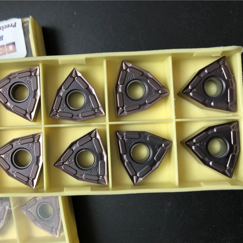 DESKAR 10pcs WNMG080404-MQ LF6018 WNMG080408-MQ LF6018 WNMG431-M turning tool Carbide insert for Steel stainless steel cast iron
DESKAR 10pcs WNMG080404-MQ LF6018 WNMG080408-MQ LF6018 WNMG431-M turning tool Carbide insert for Steel stainless steel cast iron