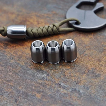 1PC Titanium Knife Bead Lanyard Pendant Titanium TC4 Umbrella Rope keychain RendantOutdoor Camping EDC Pocket Tool
1PC Titanium Knife Bead Lanyard Pendant Titanium TC4 Umbrella Rope keychain RendantOutdoor Camping EDC Pocket Tool
