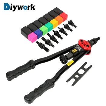 DIYWORK Durable Manual Riveter Gun Rivet Nut Gun Heavy Nut Tool M3 M4 M5 M6 M8 M10 M12 Practical Manual Mandrels
DIYWORK Durable Manual Riveter Gun Rivet Nut Gun Heavy Nut Tool M3 M4 M5 M6 M8 M10 M12 Practical Manual Mandrels