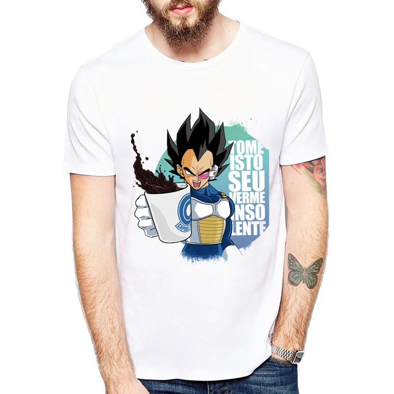 New Arrive Dragon Ball Z Super Saiyan/ Vegeta Characters Insolente T-shirt Fashion Summer Hip Hop Men/Boy DBZ Tee Shirts Tops
New Arrive Dragon Ball Z Super Saiyan/ Vegeta Characters Insolente T-shirt Fashion Summer Hip Hop Men/Boy DBZ Tee Shirts Tops