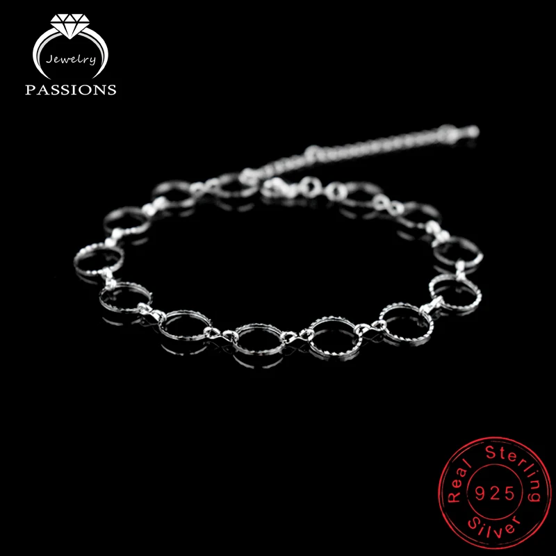 Fashion 925 Sterling Silver Plate Anklets Bracelet Simple Round Pendant Foot Anklet Chain For Women Ankle Bracelet Foot Jewelry
Fashion 925 Sterling Silver Plate Anklets Bracelet Simple Round Pendant Foot Anklet Chain For Women Ankle Bracelet Foot Jewelry