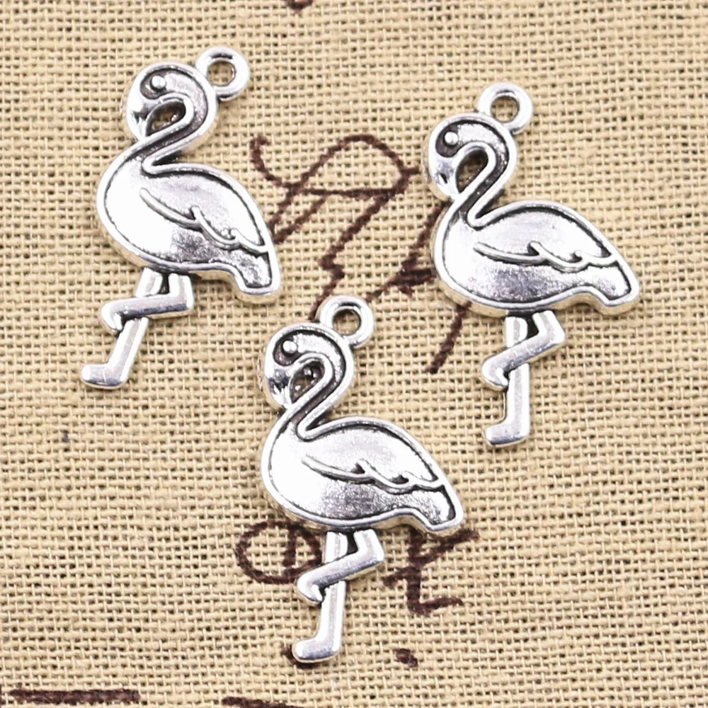8pcs Charms single stand crane flamingo 28x15mm Antique Silver Plated Pendant Making DIY Handmade Tibetan Silver Finding Jewelry
8pcs Charms single stand crane flamingo 28x15mm Antique Silver Plated Pendant Making DIY Handmade Tibetan Silver Finding Jewelry