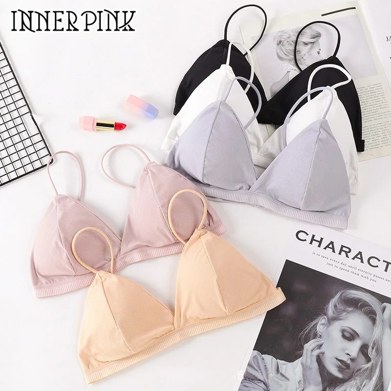Women Paded Bra Thin Seamless Wire Free Push Up Bralette French Style Triangle Cup Sexy Underwear For women
Women Paded Bra Thin Seamless Wire Free Push Up Bralette French Style Triangle Cup Sexy Underwear For women