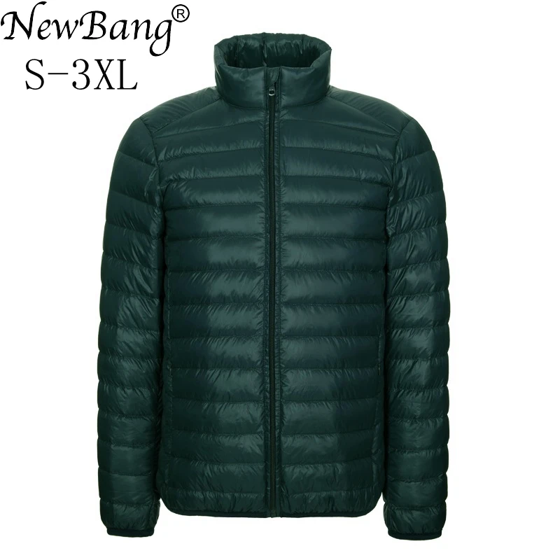 NewBang Brand Men's Down Jacket Ultralight Down Jacket Men Stand Collar Winter Feather Windbreaker Thin Parka With Carry Bag
NewBang Brand Men's Down Jacket Ultralight Down Jacket Men Stand Collar Winter Feather Windbreaker Thin Parka With Carry Bag
