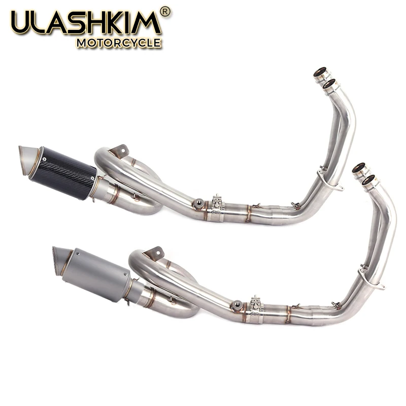 MT07 FZ07 motorcycle Exhaust Full system FOR Yamaha MT-07 FZ-07 Tracer 2014-2017 with Muffler XSR700 2016-2017
MT07 FZ07 motorcycle Exhaust Full system FOR Yamaha MT-07 FZ-07 Tracer 2014-2017 with Muffler XSR700 2016-2017