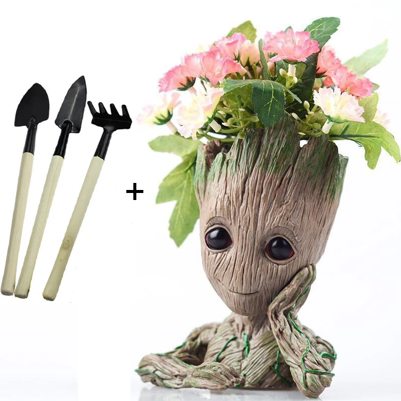 Succulents Pot Flowerpot Baby Action Figures Cute Model Toy Pen Pot holder PVC Hero Model Vessel Avengers: Infinity War
Succulents Pot Flowerpot Baby Action Figures Cute Model Toy Pen Pot holder PVC Hero Model Vessel Avengers: Infinity War