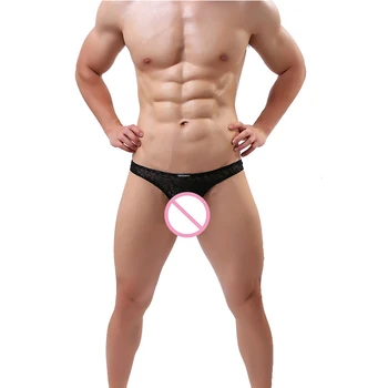 Transprent Lace Mens G-String Thong Panties Sexy Bikini Briefs U Convex Underwear Cuecas Breathable Underpants Lingerie T-Back
Transprent Lace Mens G-String Thong Panties Sexy Bikini Briefs U Convex Underwear Cuecas Breathable Underpants Lingerie T-Back