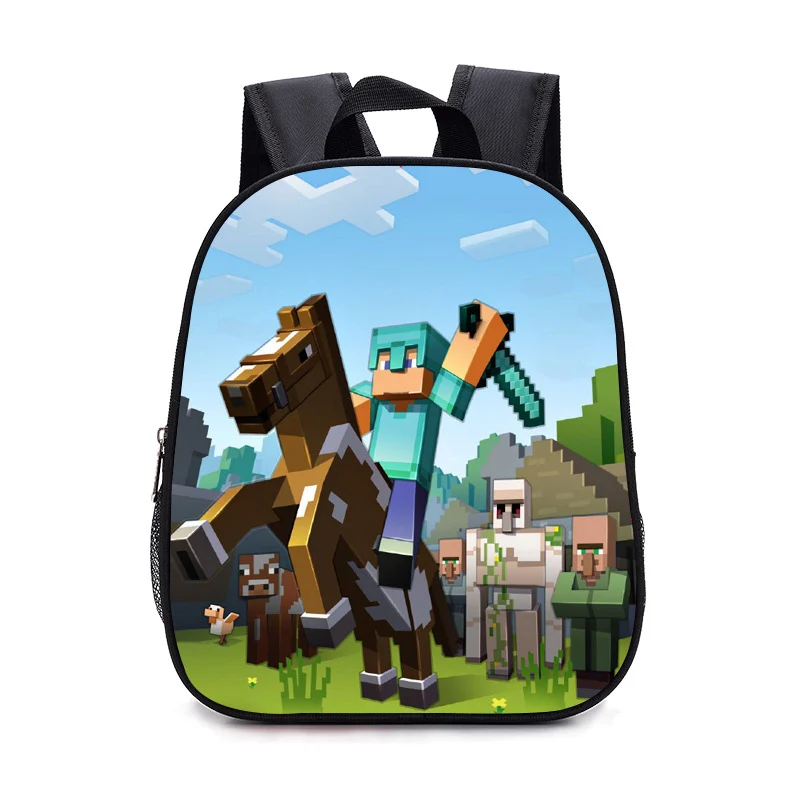 Hot Sale Children Backpack Cute MineCraft Cartoon Backpack My World Backpack School Bags for Boys Girls Gift Action Figure Toys
Hot Sale Children Backpack Cute MineCraft Cartoon Backpack My World Backpack School Bags for Boys Girls Gift Action Figure Toys