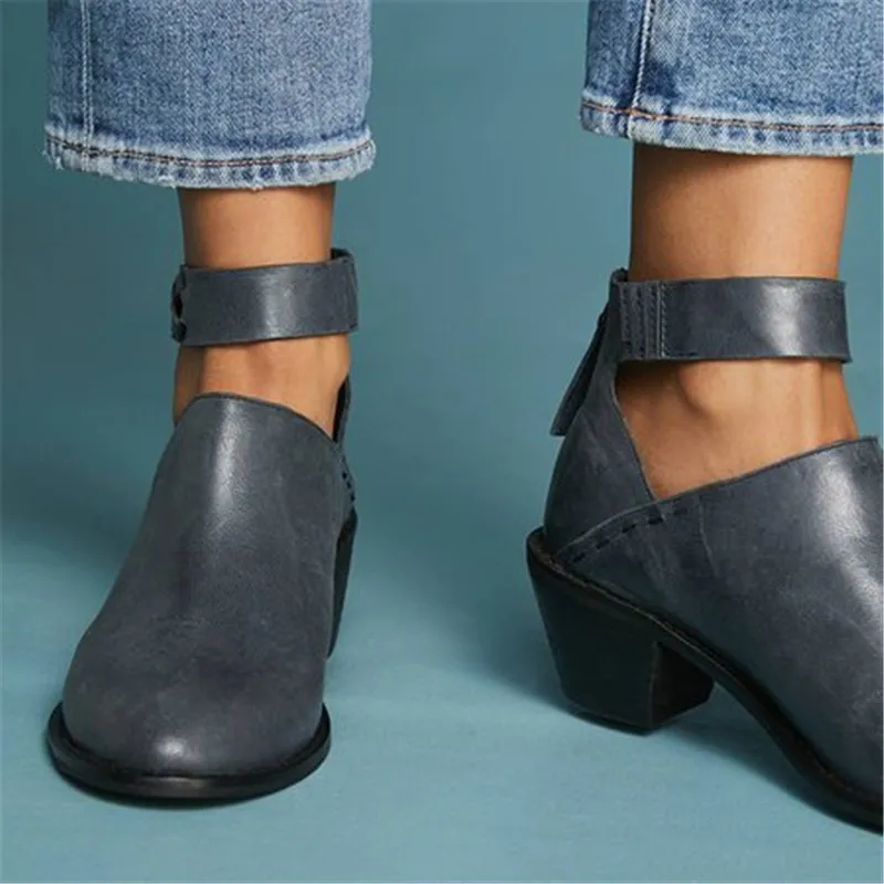 LOOZYKIT 2019 New Women Faux Suede Boots Daily Chunky Heel Zip Shoes Breathable Female Comfortable Shoes Retro Spring PU Leather
LOOZYKIT 2019 New Women Faux Suede Boots Daily Chunky Heel Zip Shoes Breathable Female Comfortable Shoes Retro Spring PU Leather
