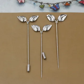 Length 95mm White K Copper Leaf Long Brooch Pin Lapel Pin Base Settings DIY Brooch 20 pcs cy1326
Length 95mm White K Copper Leaf Long Brooch Pin Lapel Pin Base Settings DIY Brooch 20 pcs cy1326