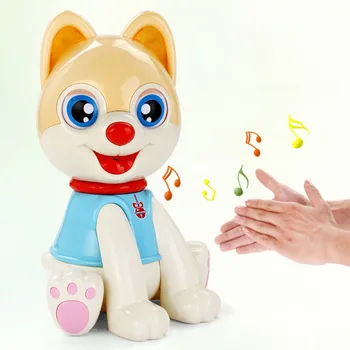 Kid Toy Robot Dog with Music Light Shine Intelligent Smart Kids Robotic Pet Electronic Robot Walking Dog Puppy Action Toy
Kid Toy Robot Dog with Music Light Shine Intelligent Smart Kids Robotic Pet Electronic Robot Walking Dog Puppy Action Toy