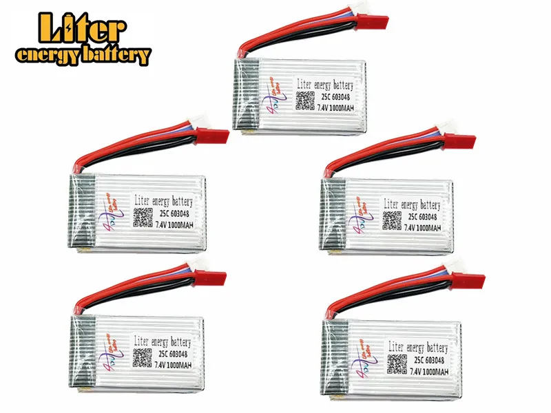 5 шт. 7,4 В 1000 мАч 25C Lipo батарея для MJXRC X600 F46 модель самолета JXD391V Lipo батарея 2s 603048 JST вилка
5 шт. 7,4 В 1000 мАч 25C Lipo батарея для MJXRC X600 F46 модель самолета JXD391V Lipo батарея 2s 603048 JST вилка