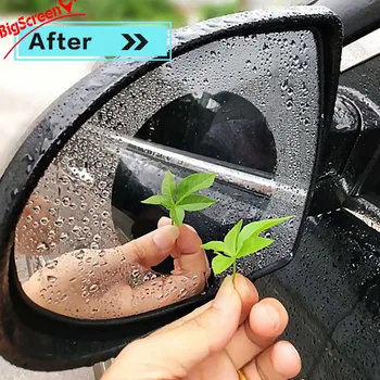 2pcs Rainproof Car Rearview Mirror Film Sticker Anti-fog Protective Film Rain Shield Replacement
2pcs Rainproof Car Rearview Mirror Film Sticker Anti-fog Protective Film Rain Shield Replacement