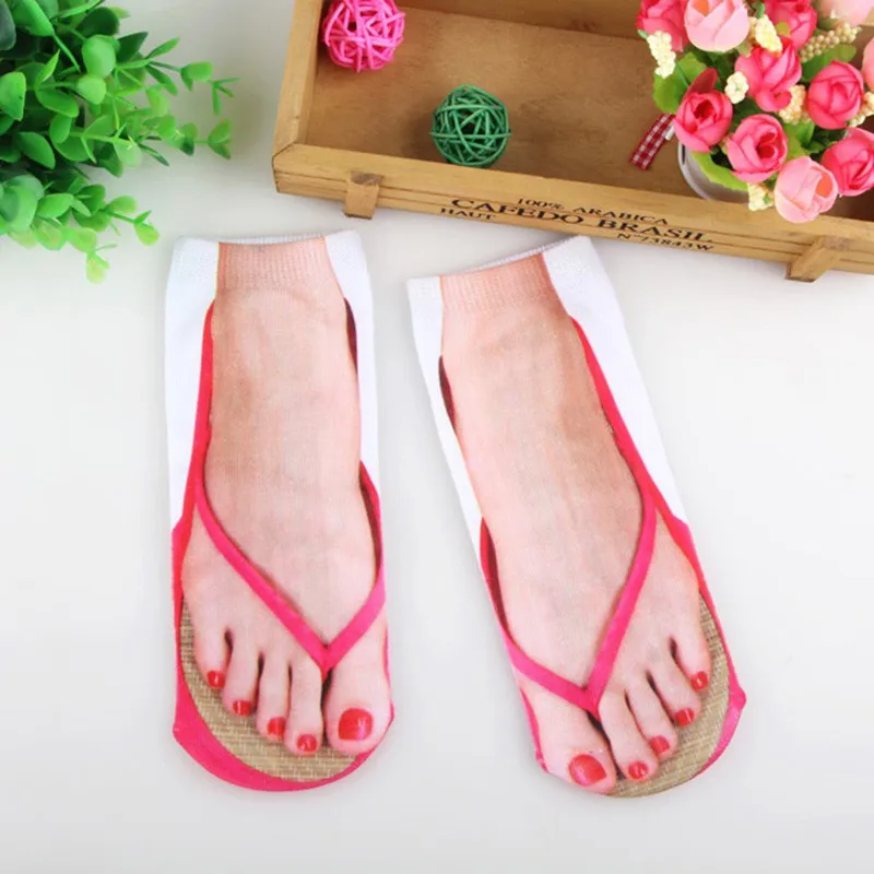 3D Printed Flip Flops Socks Cute Foot Funny Socks Slippers Camping Hiking Running Comfortable Socks
3D Printed Flip Flops Socks Cute Foot Funny Socks Slippers Camping Hiking Running Comfortable Socks