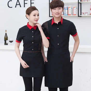 Hotel Waiter Service Summer Female Western Style Food Cafe Internet Restaurant Short Sleeved Uniforms J158
Hotel Waiter Service Summer Female Western Style Food Cafe Internet Restaurant Short Sleeved Uniforms J158