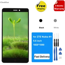 Phone Parts for ZTE Nubia N1 NX541J LCD Display Touch Screen Assembly Original Quality Mobile Phone LCD Free Tools
Phone Parts for ZTE Nubia N1 NX541J LCD Display Touch Screen Assembly Original Quality Mobile Phone LCD Free Tools