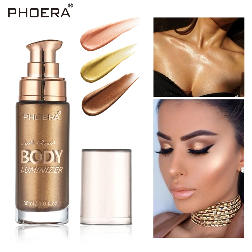 PHOERA Bronzer Highlighter Liquid Setting Spray Illuminating Face Shimmer Long-lasting Brighten Glow Rose Gold Highlight Makeup
PHOERA Bronzer Highlighter Liquid Setting Spray Illuminating Face Shimmer Long-lasting Brighten Glow Rose Gold Highlight Makeup