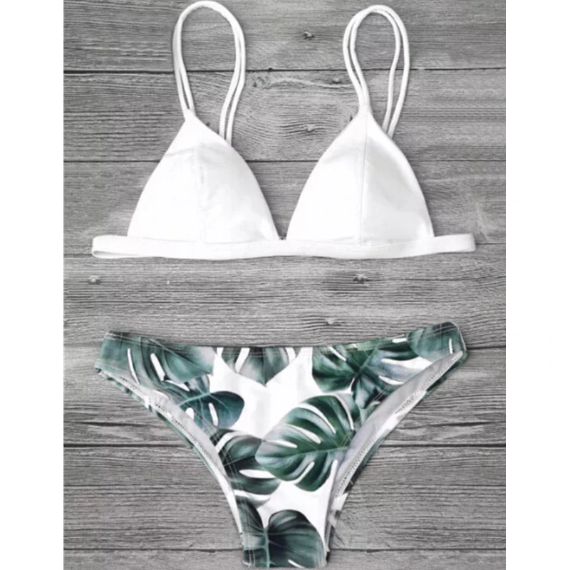 5 Color!! Sexy Swimwear Women Bikini Set Print Leaves Push-Up Padded Swimsuit Low Waist Bathing Beachwear Biquini Swimsuit
5 Color!! Sexy Swimwear Women Bikini Set Print Leaves Push-Up Padded Swimsuit Low Waist Bathing Beachwear Biquini Swimsuit