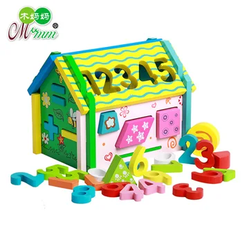 Digital Shape house removable column game Wooden Building Blocks Infant Toys Exquisite Wood Toy Montessori Child Gift
Digital Shape house removable column game Wooden Building Blocks Infant Toys Exquisite Wood Toy Montessori Child Gift
