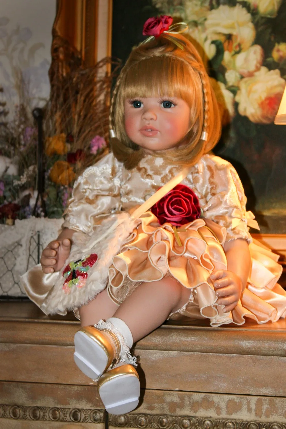 Princess toddler reborn girl dolls 24"60cm silicone reborn baby girl dolls real baby alive dolls toys gift bebe alive reborn
Princess toddler reborn girl dolls 24"60cm silicone reborn baby girl dolls real baby alive dolls toys gift bebe alive reborn