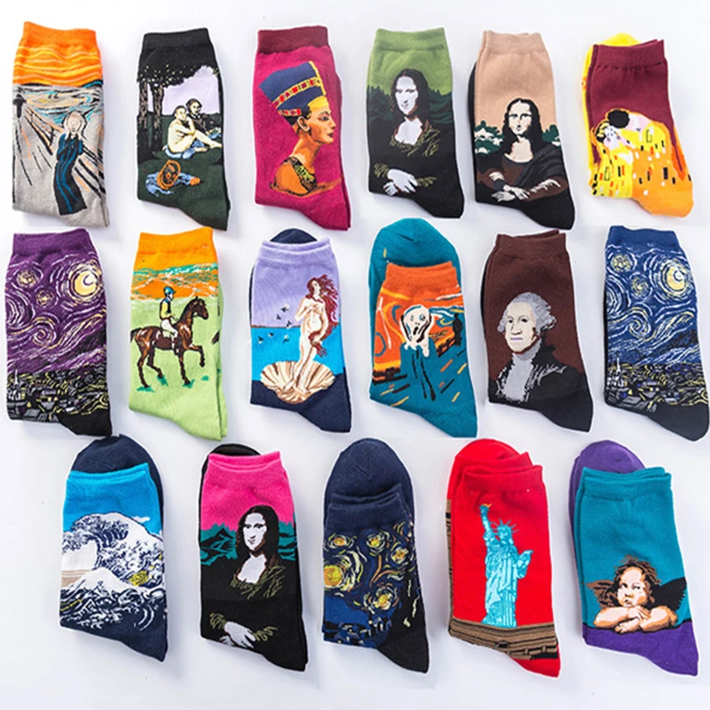 NEW 3D Retro Painting Art Socks Unisex Women Men Funny Novelty Starry Night Vintage Socks HOT Dropship
NEW 3D Retro Painting Art Socks Unisex Women Men Funny Novelty Starry Night Vintage Socks HOT Dropship