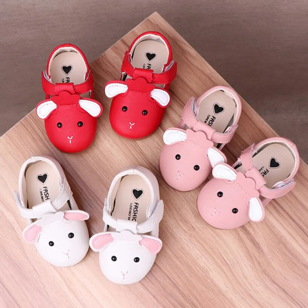 Newborn Baby Girls Shoes Princess Boys Cartoon Leather Booties First Walkers Soft Sole Chaussure Bebes Fille | Мать и ребенок
