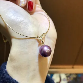Luxury genuine G18K Gold Accessories Fashion Pearl Pendant Settings Findings Pendant Mountings Women Accessories Female Jewwelry
Luxury genuine G18K Gold Accessories Fashion Pearl Pendant Settings Findings Pendant Mountings Women Accessories Female Jewwelry