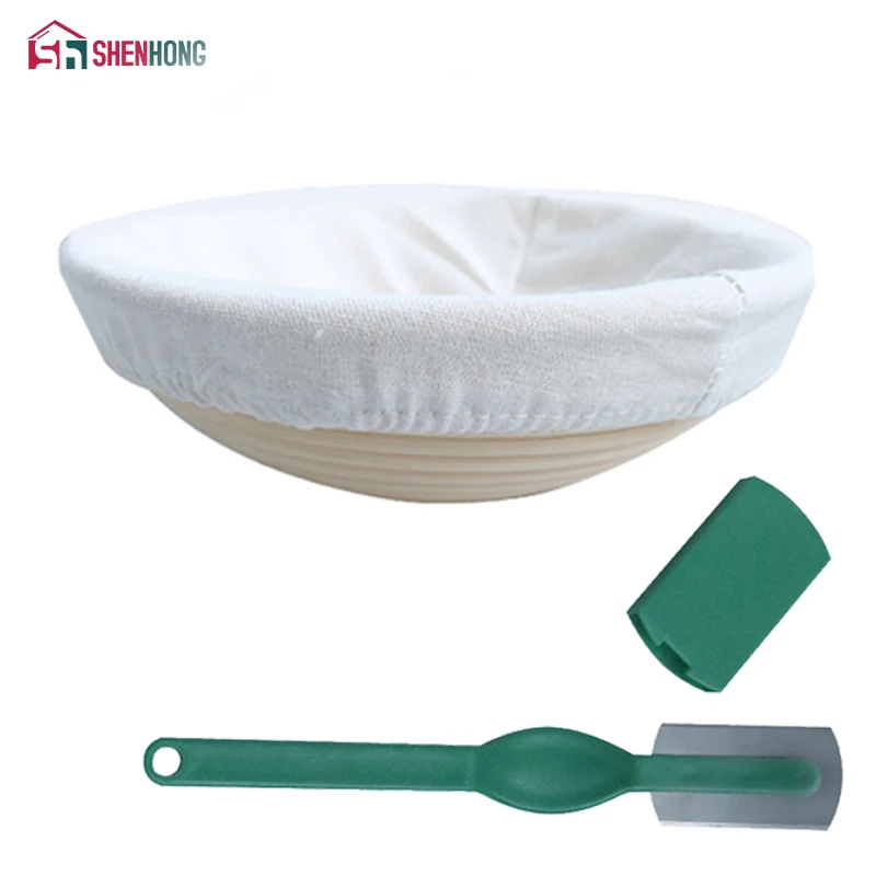 SHENHONG 7 Size Rattan Basket And Bread Knife Dough Banneton Brotform Bread Proofing Proving Fermentation Country Baskets
SHENHONG 7 Size Rattan Basket And Bread Knife Dough Banneton Brotform Bread Proofing Proving Fermentation Country Baskets