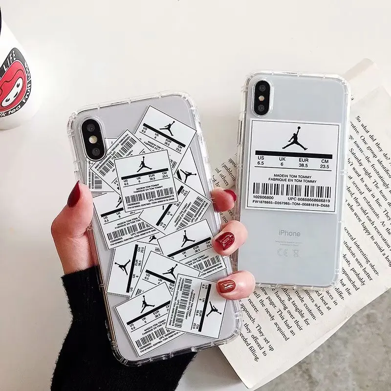 Jordan Brand Cool Fashion Back Cover For iPhone XR XS Max X Case Solft Clear Anti-knock Tpu Luxury For iPhone 7 6 6s 8 Plus
Jordan Brand Cool Fashion Back Cover For iPhone XR XS Max X Case Solft Clear Anti-knock Tpu Luxury For iPhone 7 6 6s 8 Plus