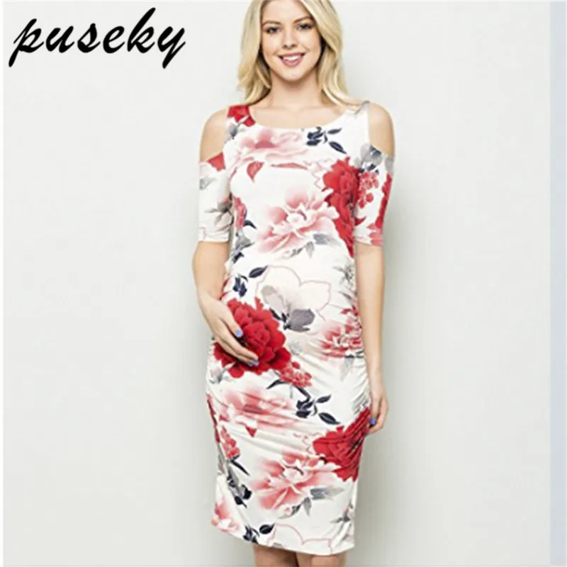 Puseky Stretch High Waist Floral Printing Maternity Dresses Off Shoulder Pregnant Women Clothes Pregnancy Dresses Maternity Robe
Puseky Stretch High Waist Floral Printing Maternity Dresses Off Shoulder Pregnant Women Clothes Pregnancy Dresses Maternity Robe