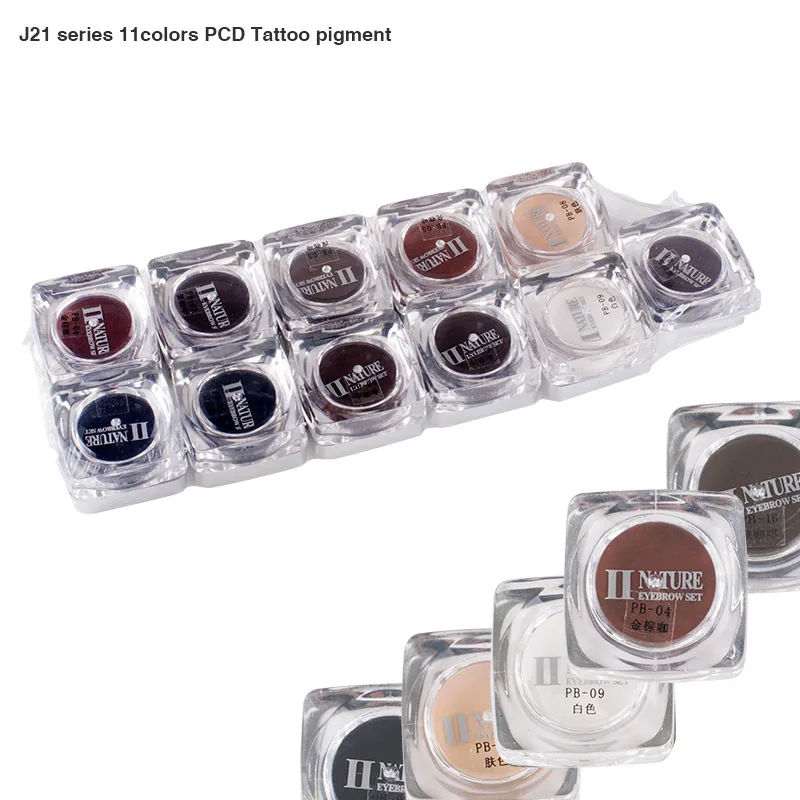 11pcs PCD eyebrow tattoo ink permanent makeup pigment 3D manual embroidered permanent tattoo eyebrow paint
11pcs PCD eyebrow tattoo ink permanent makeup pigment 3D manual embroidered permanent tattoo eyebrow paint
