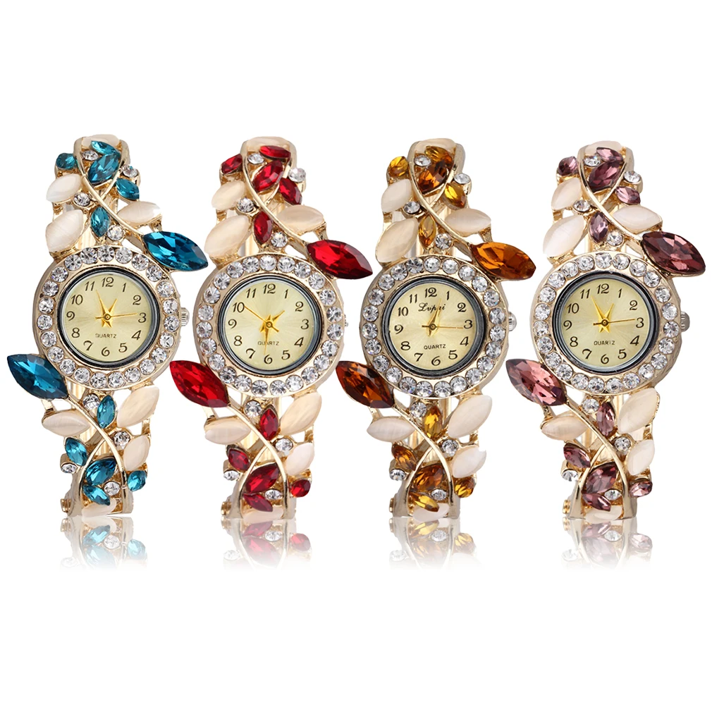 Women Lady Watches Stainless Steel Wrist Watch Leaves Shape Fashion Bracelet Watch Metal Shell New Arrivals Relojes Mujer
Women Lady Watches Stainless Steel Wrist Watch Leaves Shape Fashion Bracelet Watch Metal Shell New Arrivals Relojes Mujer