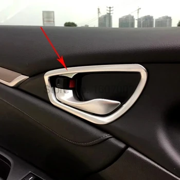 For Honda For Civic 2016 4pcs ABS Chrome Car Interior Door Handles Bowl Cup Cover Trim Decorative Auto Accessories
For Honda For Civic 2016 4pcs ABS Chrome Car Interior Door Handles Bowl Cup Cover Trim Decorative Auto Accessories