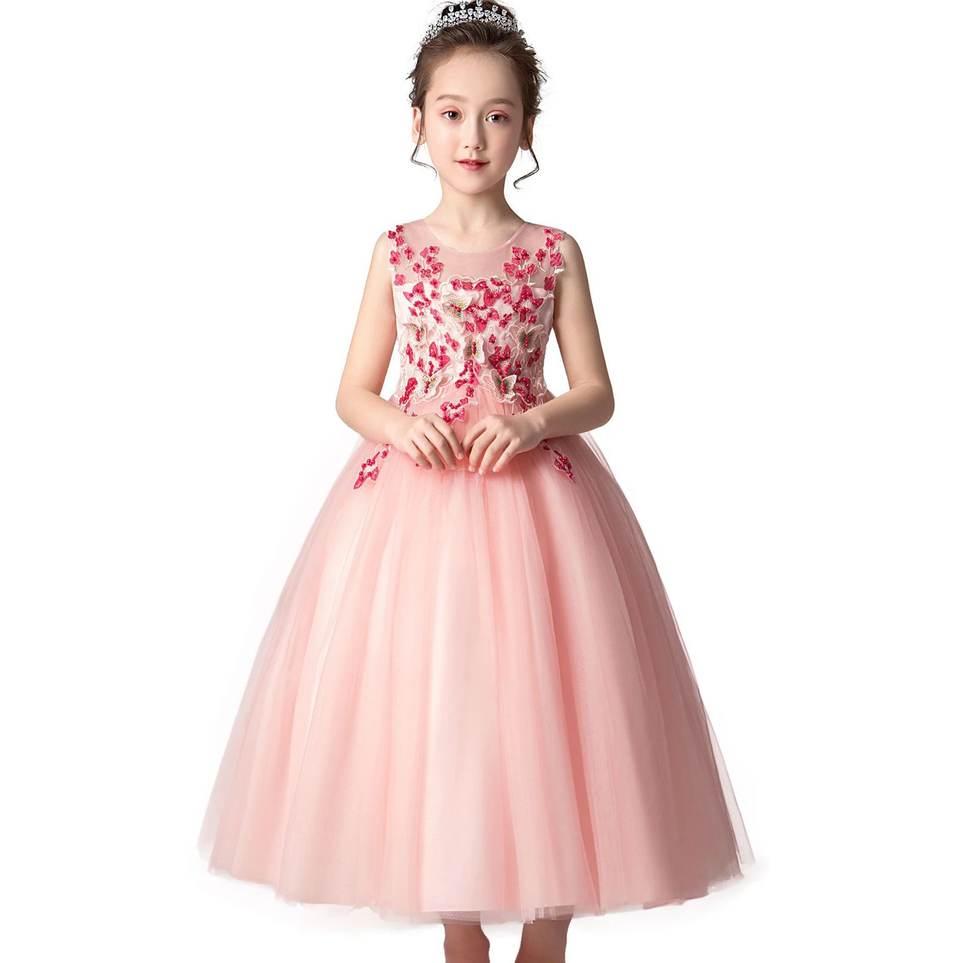 Kids Tulle princess Dress for Girls First Holy Communion Lace Ball Gown Baby Girl Dresses for Wedding Party Costumes 4-15 Years
Kids Tulle princess Dress for Girls First Holy Communion Lace Ball Gown Baby Girl Dresses for Wedding Party Costumes 4-15 Years