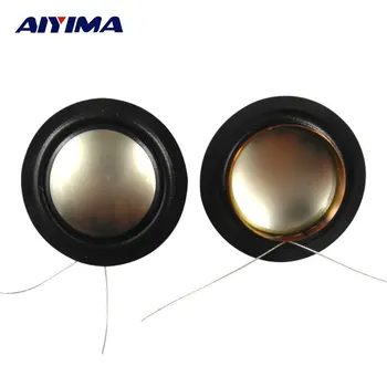 AIYIMA 2Pcs Audio Tweeter Speakers 25.5MM Titanium Film Silk Edge Diaphragm Treble Speaker Voice Coil Speaker Repair Parts
AIYIMA 2Pcs Audio Tweeter Speakers 25.5MM Titanium Film Silk Edge Diaphragm Treble Speaker Voice Coil Speaker Repair Parts