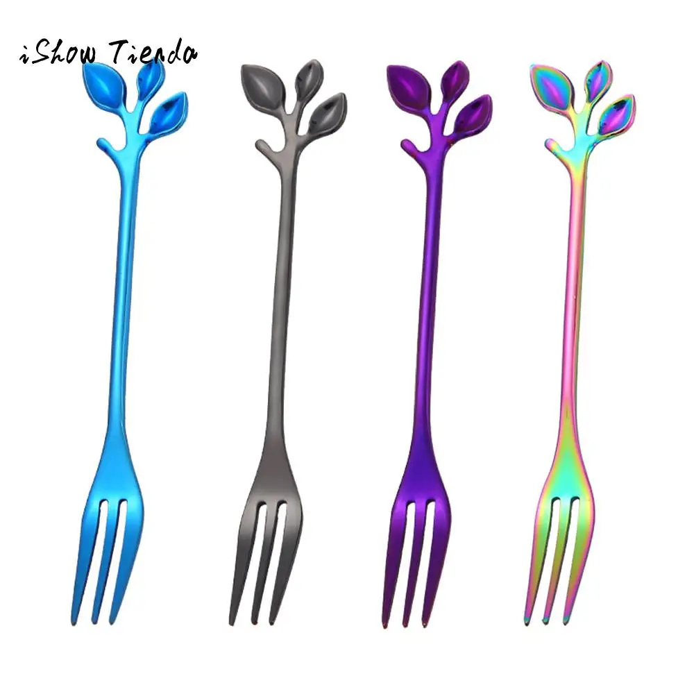 Stainless Steel Leaves Fork Coffee Tea Spork Flatware Dessert Salad Tool kichen accessories food picks fruit fourchette
Stainless Steel Leaves Fork Coffee Tea Spork Flatware Dessert Salad Tool kichen accessories food picks fruit fourchette