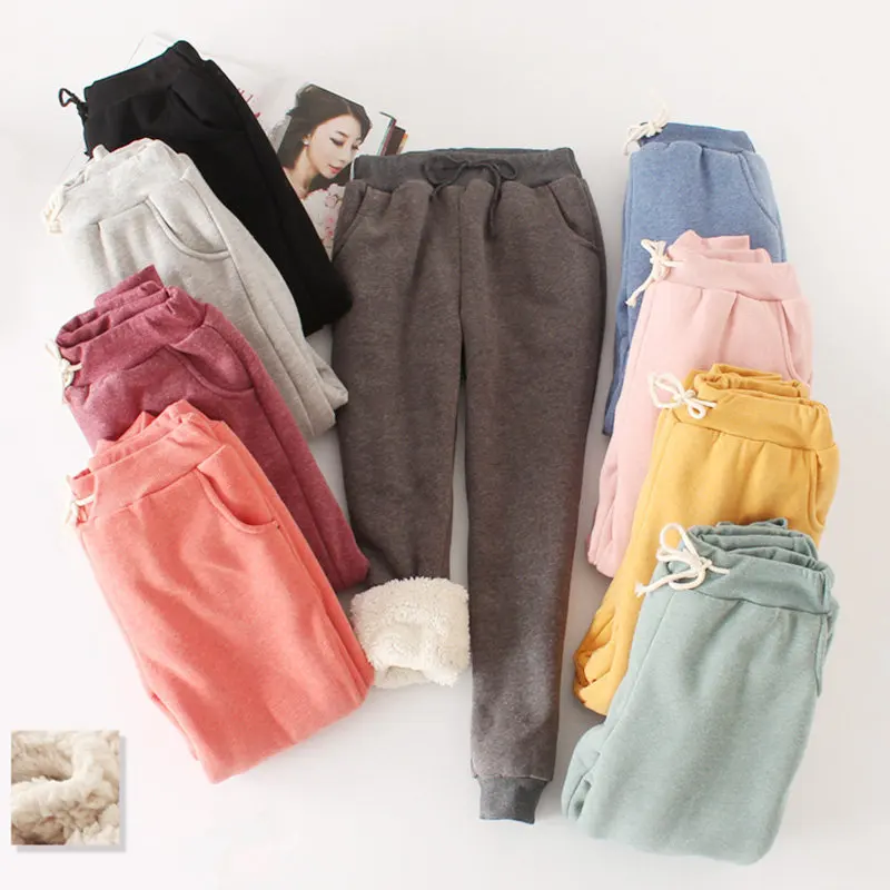 Winter Cashmere Warm Pants For Women Casual Velvet Warm Pants Women's High Waist Winter Candy Color Thicker Trousers Women Q832
Winter Cashmere Warm Pants For Women Casual Velvet Warm Pants Women's High Waist Winter Candy Color Thicker Trousers Women Q832