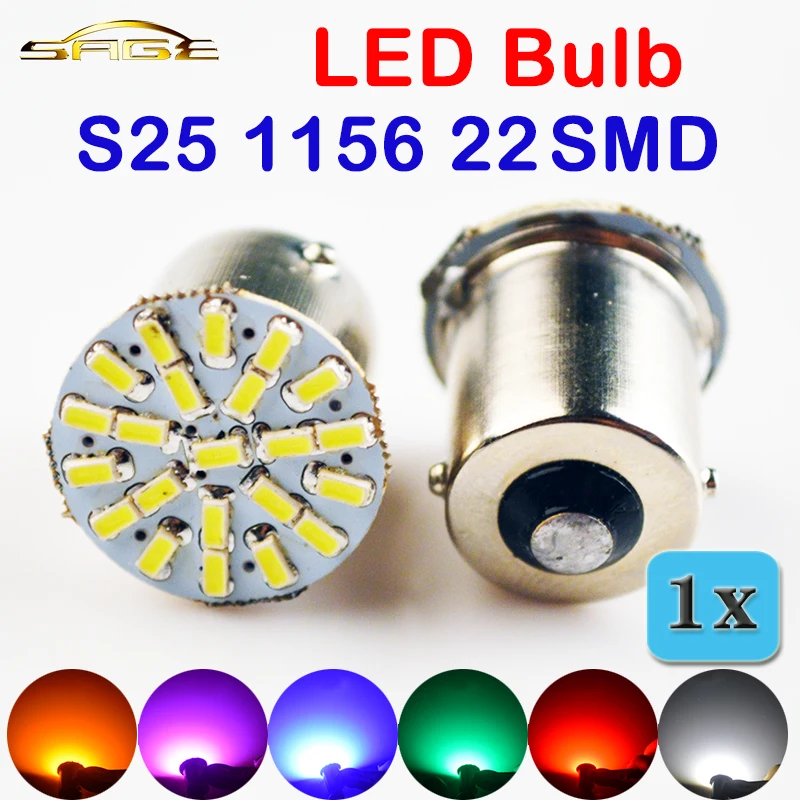 Hippcron LED Bulb 1156 BA15S 22SMD P21W Car LED Lamp Auto Rear Turn Signal Light Parking Lamp 12V
Hippcron LED Bulb 1156 BA15S 22SMD P21W Car LED Lamp Auto Rear Turn Signal Light Parking Lamp 12V