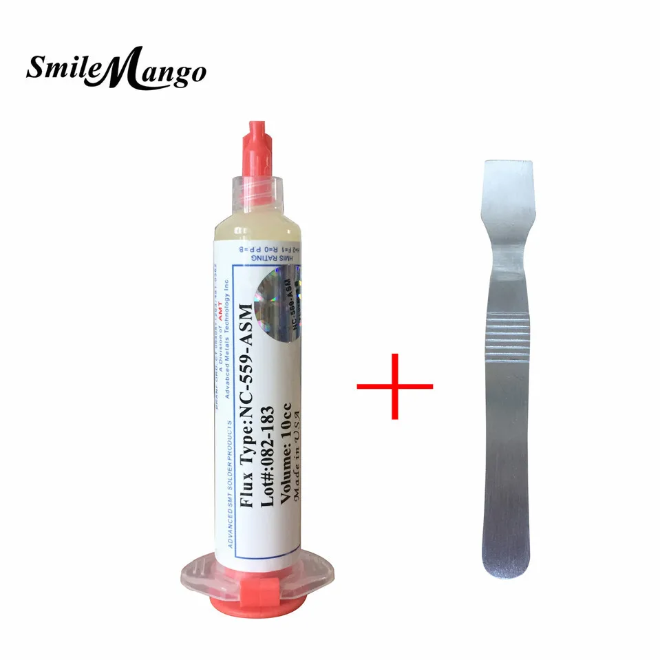 Paste Solder paste NC-559-ASM 10CC 100% Clean BGA PCB IC Reballing Soldering Paste Grease Solder Flux Dispensing needle
Paste Solder paste NC-559-ASM 10CC 100% Clean BGA PCB IC Reballing Soldering Paste Grease Solder Flux Dispensing needle