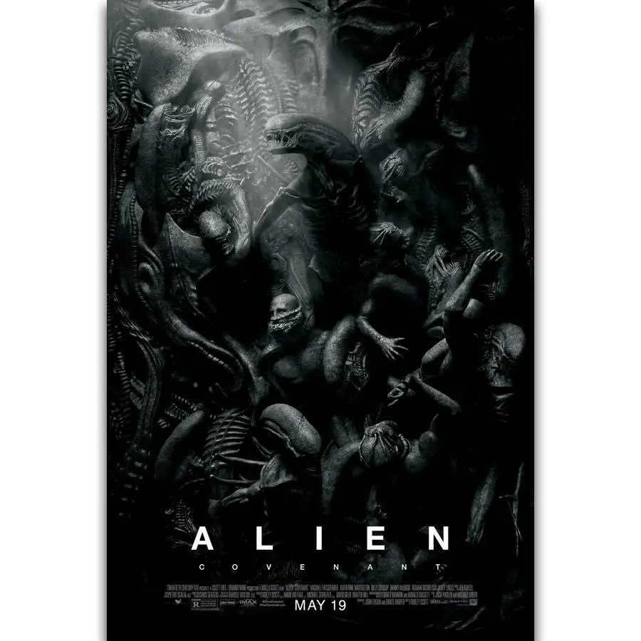 S535 Alien Covenant Classic Horror Movie Space Monster